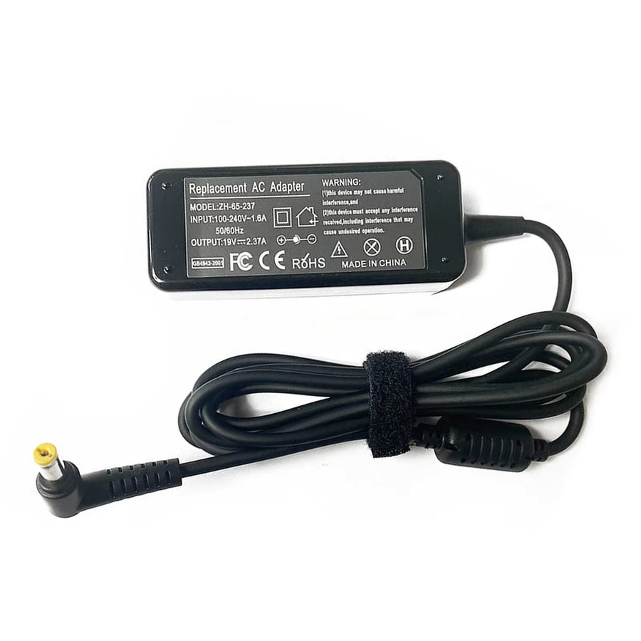 Acer Laptop AC Adapter Ladegerät in Schwarz, 19 V 2,37 A für Acer Aspire 3 A314-21 A315-42 A315-51 A315-31 A315-21G A315-21 A315-33 A315-41 A315-54 - Bild 5