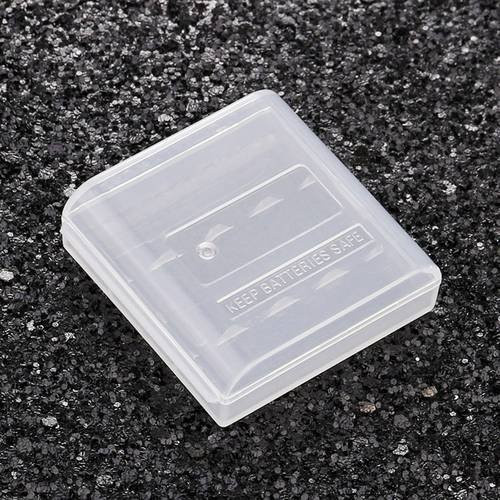 Soshine SBC-003 Batteriebox für 4x Micro AAA, transparent, B: 48,2 mm, T: 49,5 mm, H: 14,8 mm - Bild 1