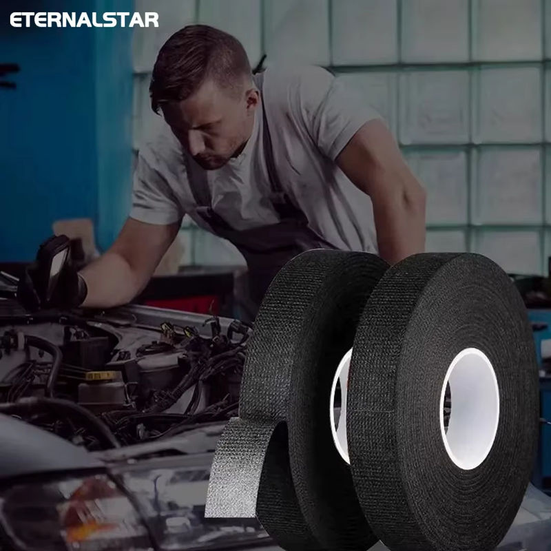 Hitzebeständiges elektrisches Isolierband in Schwarz für Auto-Kabelbäume, wasserdichtes Klebeband zum Kabelbaum-Schutz - Bild 5