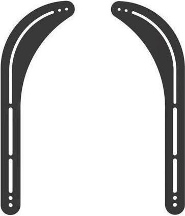 VivoLink Soundbar Halterung für Displays von 81,30 cm bis 177,80 cm, Schwarz, VLMSB3270 - Bild 1