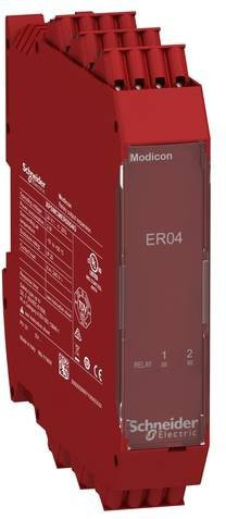 Schneider Electric XPSMCMER0004G Erweiterungsmodul in Rot - Bild 1