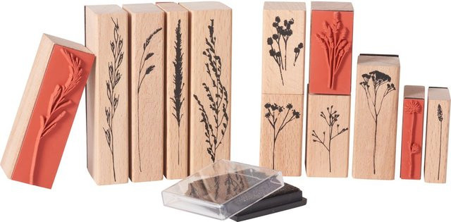 Rico Design Paper Poetry Stempelset Gräser XL - Bild 1