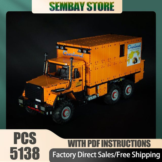Moc City Trucks Overland Modell, Bausteine, Fahrzeuge - Bild 1
