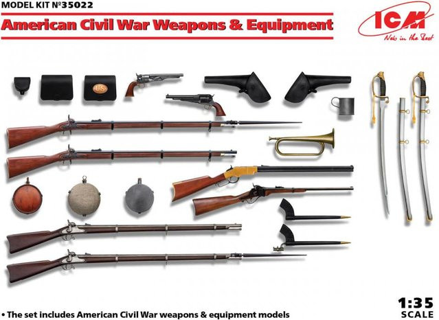 ICM American Civil War Weapons & Equipment, Fahrzeuge, 1:35 - Bild 1