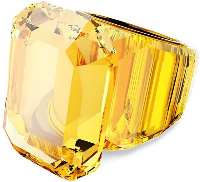 Swarovski Kristallring, Gold, Damen, Größe 58 - Bild 1