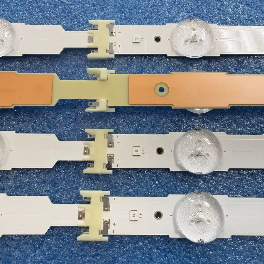 LED-Streifen Set für Samsung TV Modelle UN75MU6300F UN75MU6070 UN75JU7100 UN75JU6500 UE75MU6198U UE75MU6179U UE75MU6175U UN75MU630DF UE75MU6170U in Weiß - Bild 3