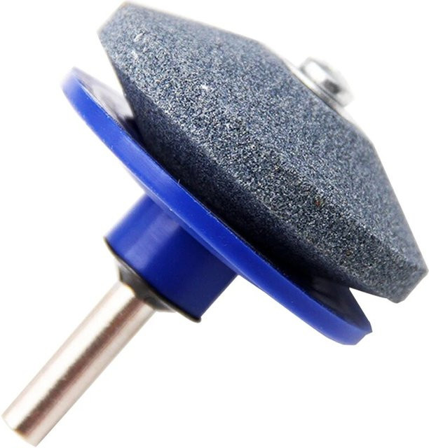 Elektrischer Schleifstein von Mr Drill in Blau zum Schärfen von Messern und Mäherklingen - Bild 1