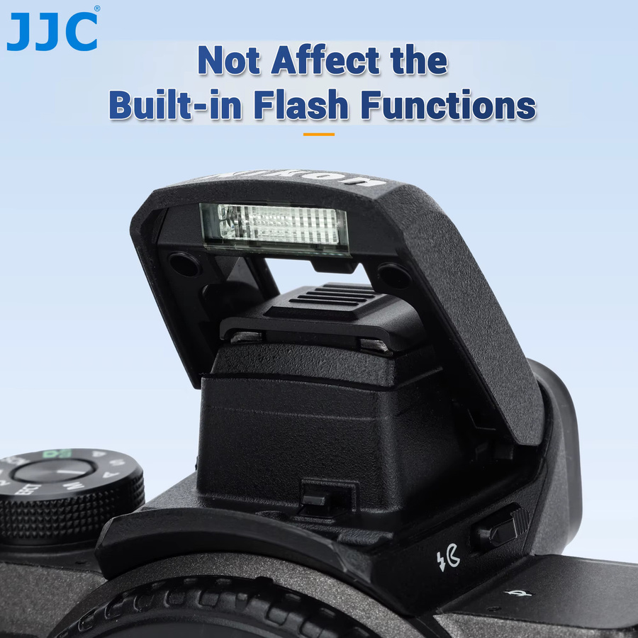 JJC Kamera Blitzschuh Abdeckung Set in Schwarz für Nikon Z5II Z50II Z6III Z6II Z7II Z9 Z8 Z7 Z6 z5 Z50 ZF ZFC D750 D800 - Bild 4