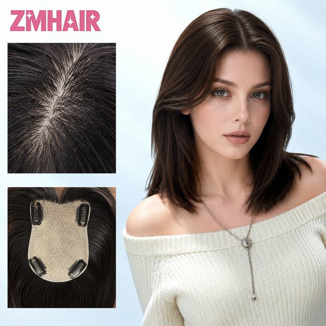 Haarverlängerung aus Echthaar mit Clip-System, Remy-Haar, Damen - Bild 1