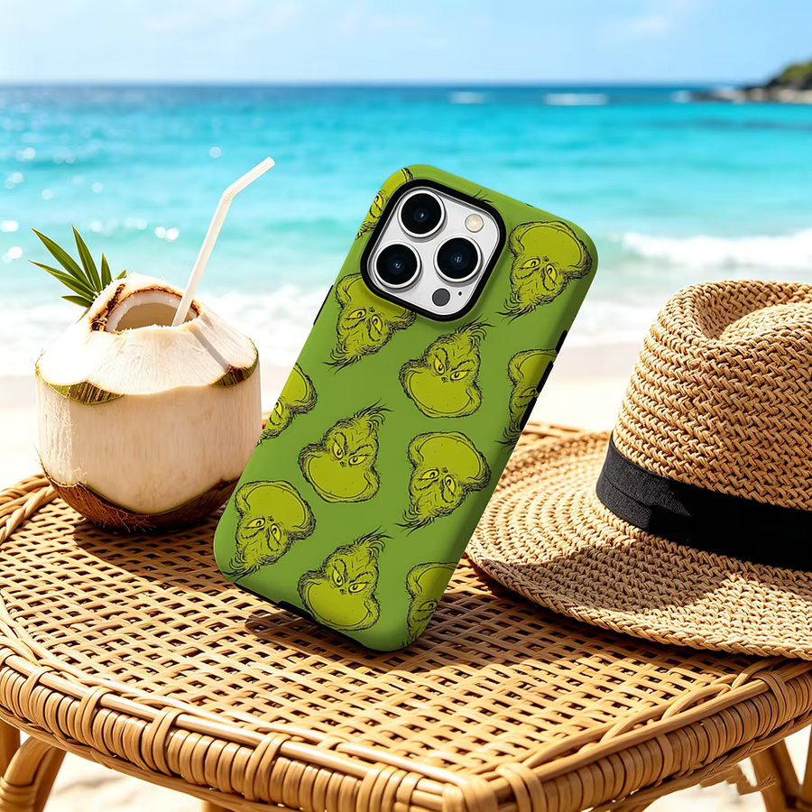 CaseChic MagSafe Schutzhülle mit mattem Bumper für iPhone 17 16 15 14 13 Pro Max, stoßfeste harte PC Hülle, Farbe: G-Green-S - Bild 3
