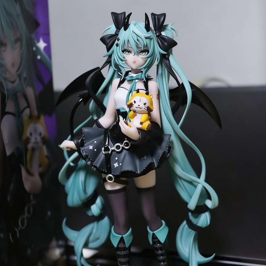 Yiran toy 1 Hatsune Miku Teufel Waschbär Actionfigur PVC Puppenmodell - Bild 4