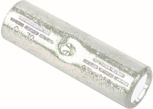 CellPack Pressverbinder 125955 verzinnt 70mm² unisoliert in Silber - Bild 1