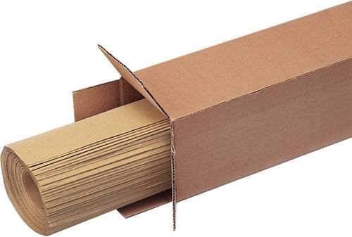 Magnetoplan Moderationspapier Braun B: 110 cm, H: 140 cm - Bild 1