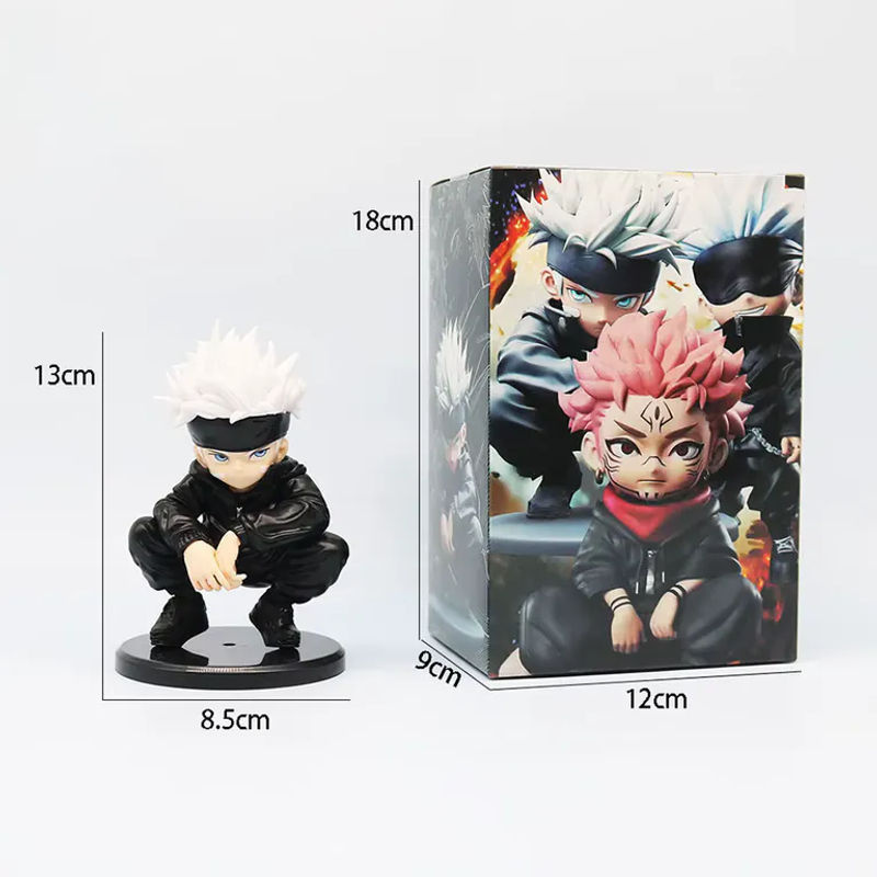 Bandai Jujutsu Kaisen Anime Figur Satoru Gojo Actionfigur aus Kunststoff in Schwarz - Bild 2