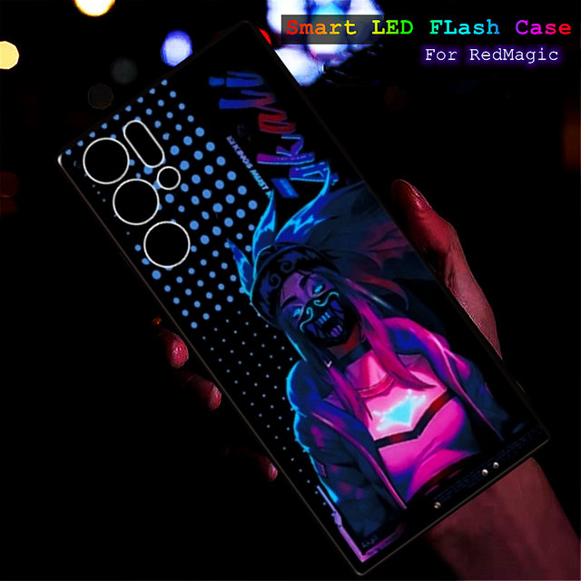 LED Flash Schutzhülle Akali für ZTE Nubia Red Magic 10s 10 Pro 9S 9 Pro 8 8s 7 7s 6 6s in Multicolour - Bild 1