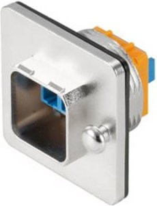 Weidmüller LWL-Steckverbinder IE-BSC-V14M-LCD-SM-C Kupplung in Silber aus Metall - Bild 1