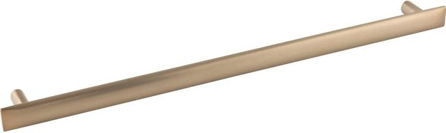 Furnipart Möbelgriff Flow La in Messing Gebürstet Gold, Breite: 320 mm, Höhe: 35,6 mm - Bild 1