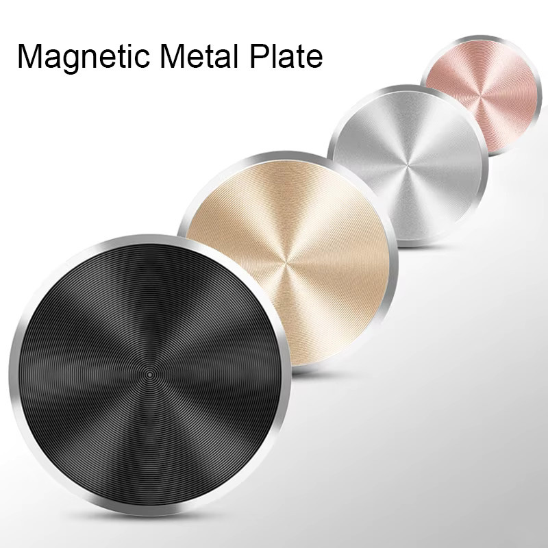 WSSHE Magnetische Metall-Disk-Platte für die Auto-Handyhalterung, Rot, Universal Luftauslass-Halterung für Mobiltelefone und GPS - Bild 5