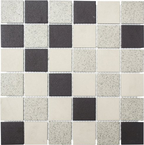 HuH Mosaik Mosaikfliese Salt, Keramik, beige/grau/mehrfarbig, matt, B/L: 30,6 x 30,6 cm - Bild 1