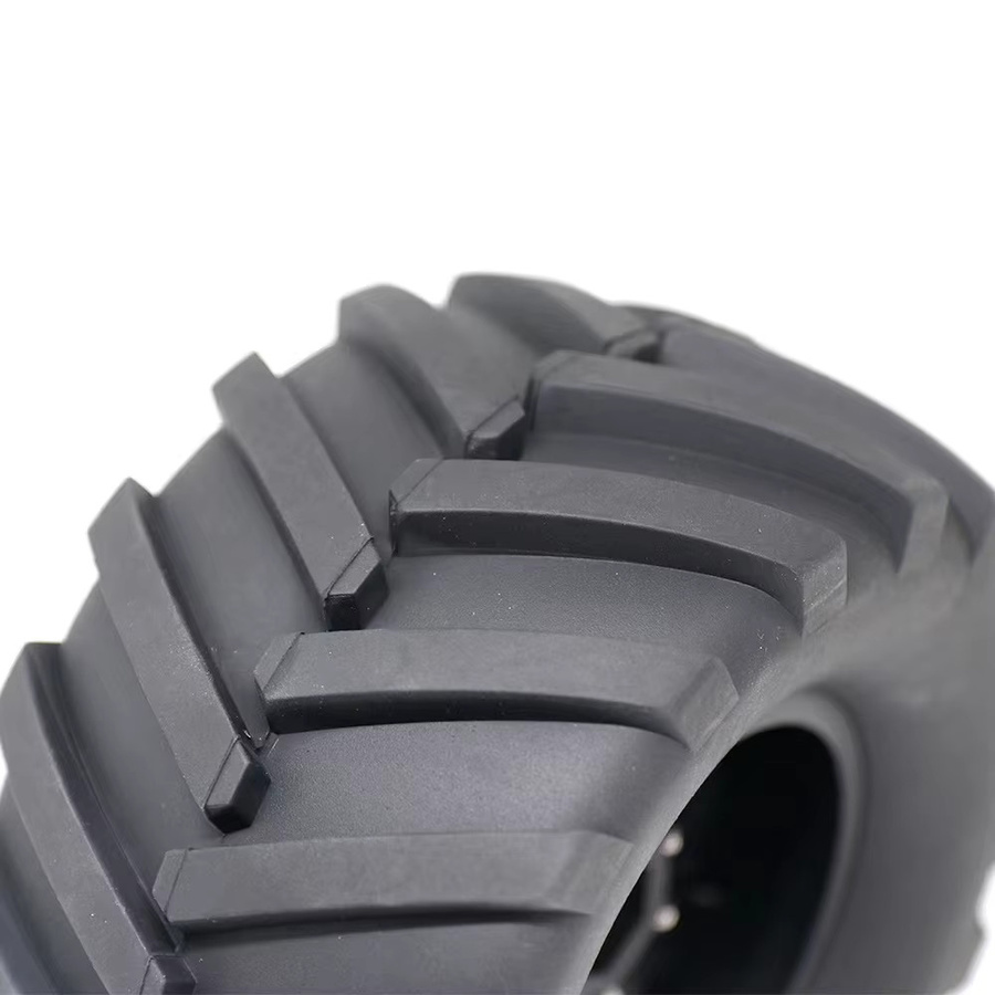 LKW-Reifen Räder, 2-teiliges Set, schwarz, 1/8, 12 mm/17 mm Sechskant - Bild 4