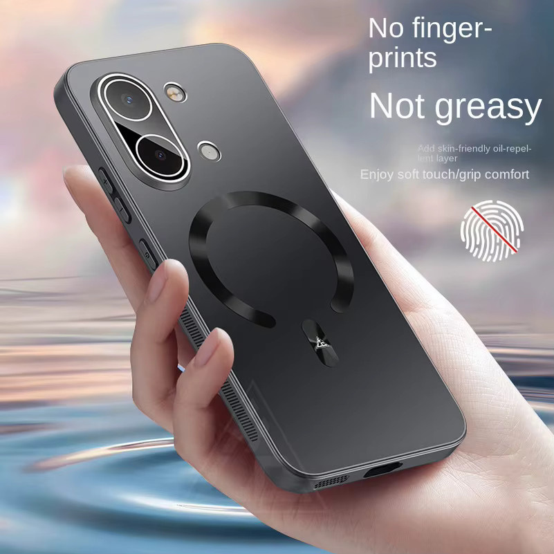 Matte AG-Linsenschutzhülle für Xiaomi Poco X8 Pro Max X8 Pro F8 Ultra F8 Pro Redmi Turbo 5 Max Magnetische Abdeckung in Schwarz und Silber - Bild 4