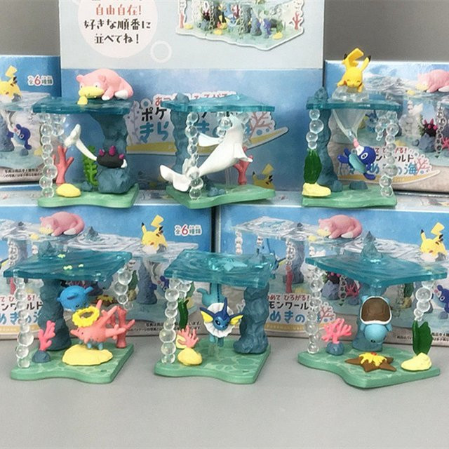 Rement Pokémon World Sea Diorama, Einzelfigur, Meerestiere - Bild 1