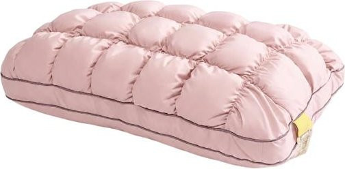 Luxeicu Wolkenkissen in Pink, atmungsaktives und kühlendes gestepptes Mikrofaser-Kissen als Daunenalternative für Seiten-, Rücken- und Bauchschläfer - Bild 1