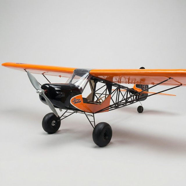 Real Hawk, RC-Flugzeug, Holz, Orange - Bild 1