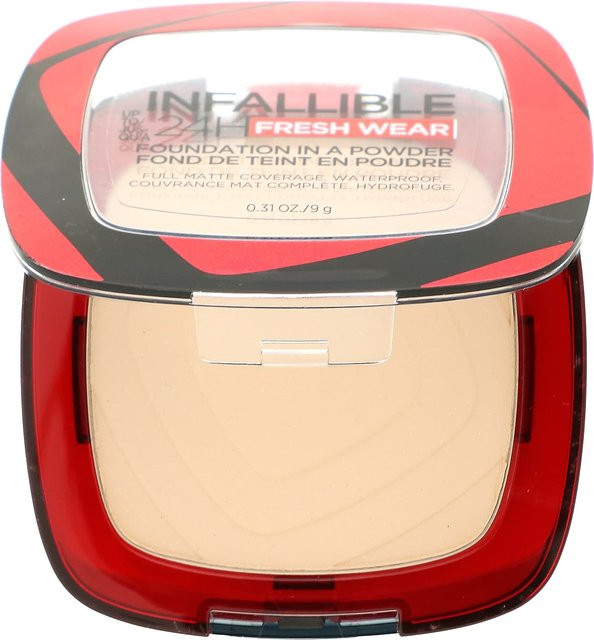 L'Oréal Infallible 24-Stunden Fresh Wear Puder-Foundation, Porzellan, Matt - Bild 1