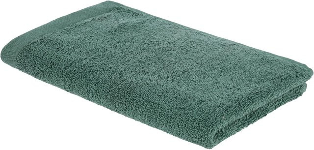ecoTree Gästetuch Bio-Elsa aus Bio-Baumwolle, Waldgrün, B/H: 30 x 50 cm - Bild 1