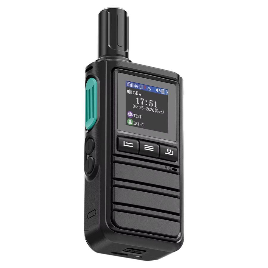 Retevis L51S POC-Funkgerät mit 4G-Netzwerk und GPS, Schwarz, 4000mAh Akku - Bild 4
