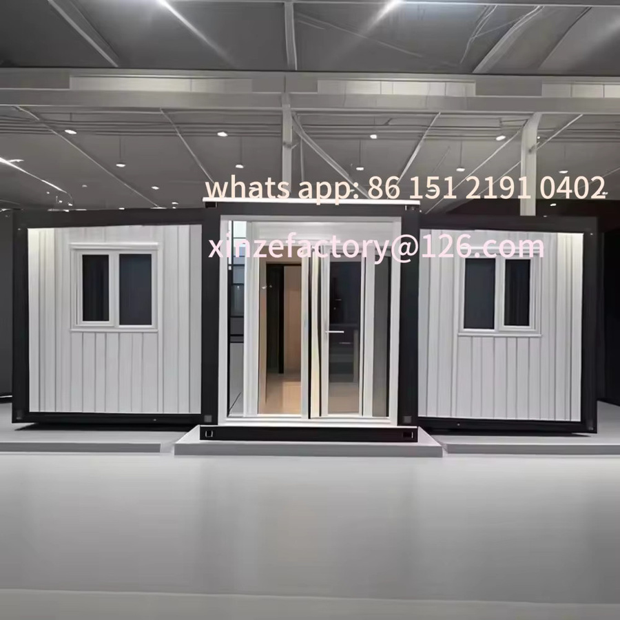 Modulares 40 Fuß Containerhaus in Weiß als luxuriöse und erweiterbare vorgefertigte Villa - Bild 2