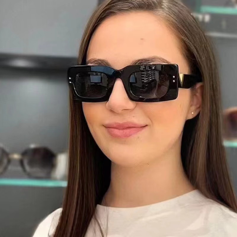 Owl City Sonnenbrille, quadratisch, Vollrand, Kunststoff, schwarz - Bild 2