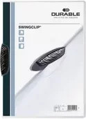 DURABLE Klemmmappe SWINGCLIP A4 aus Kunststoff in Transparent, Schwarz oder Weiß - Bild 1