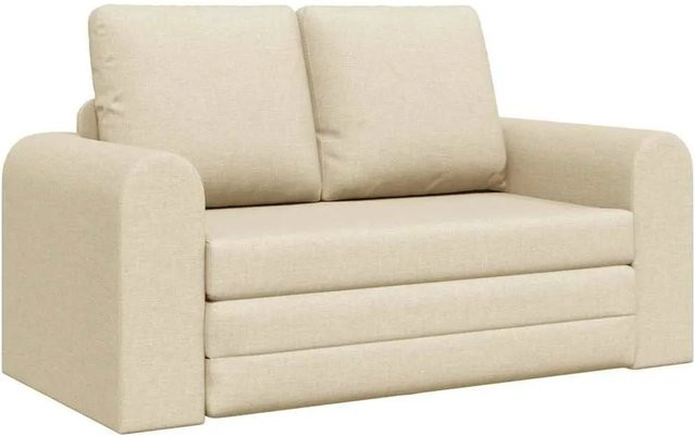 vidaXL Schlafsofa in Beige aus Stoff für Wohnzimmer und Schlafzimmer - Bild 1
