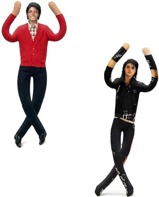 Anime Michael Jackson Cosplay Requisitenpuppe, Plüschfigur, 28cm - Bild 1