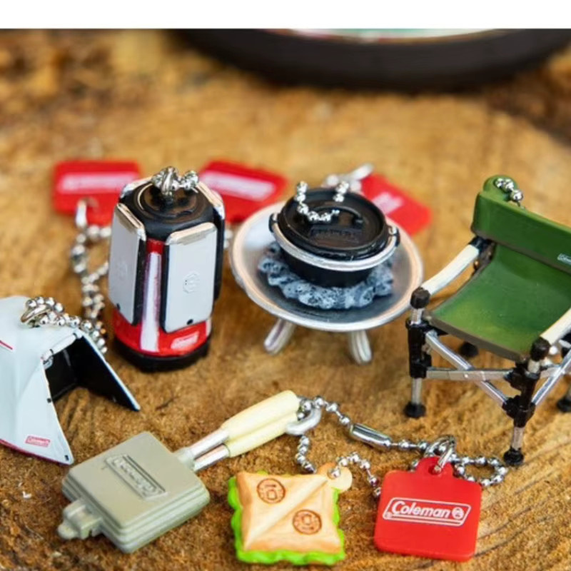 Colemann Camping Miniatur-Szenenfiguren Anhänger, Zubehör - Bild 2