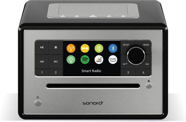 Sonoro Kompaktanlage Elite SO-911 in Schwarz und Silber - Bild 2