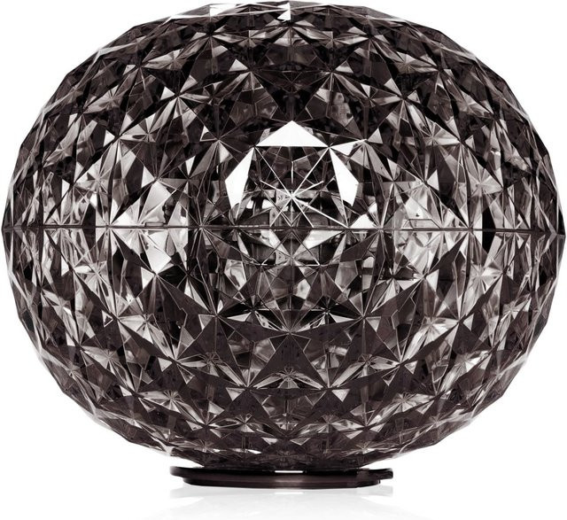 Kartell Planet Tischleuchte in Schwarz mit transparentem Glasschirm - Bild 1