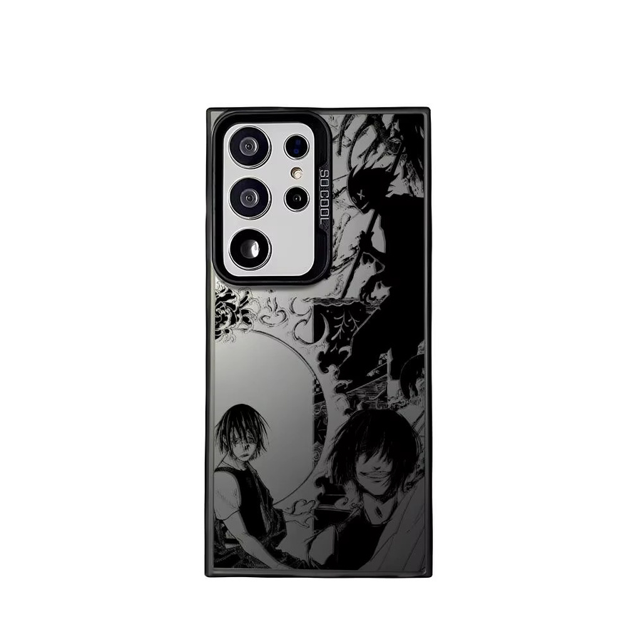 Silberne Anime F-Fire F-Force Logo Handyhülle aus Silikon für Samsung Galaxy S25 Edge S24 S23 S22 S21 S20 Ultra - Bild 5