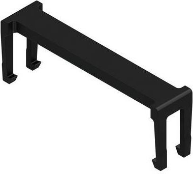 Weidmüller Leiterplattensteckverbinder mit Leiteranschluss, 1.27 mm, 40 FC/FFP ZE/40 B BX, Schwarz, 100 Stück - Bild 1