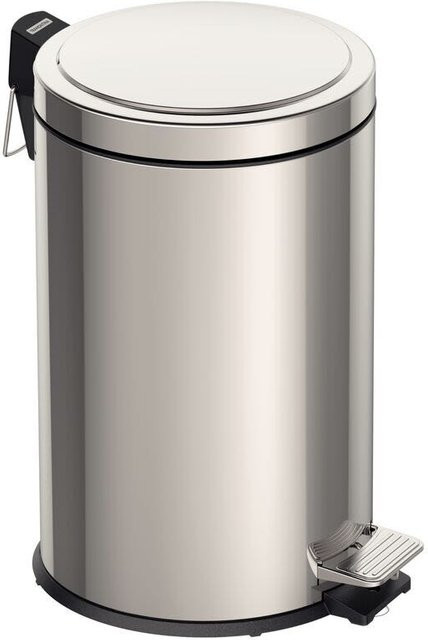 Tramontina Edelstahl Treteimer Brasil in Silber mit herausnehmbarem Inneneimer, Höhe: 40 cm - Bild 1