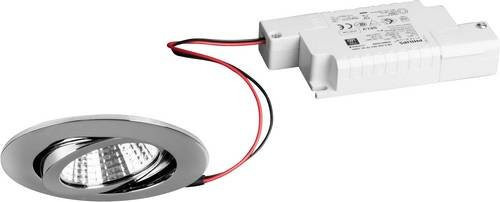 Brumberg LED-Einbauleuchte Chrom, dimmbar, Warmweiß, 6W - Bild 1