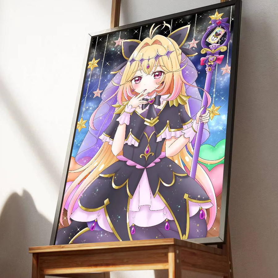 Kayou Cure Arcana Shadow Meitantei Precure Poster, wasserfester Aufkleber in Multicolor, B: 20,0 cm, H: 20,0 cm - Bild 6