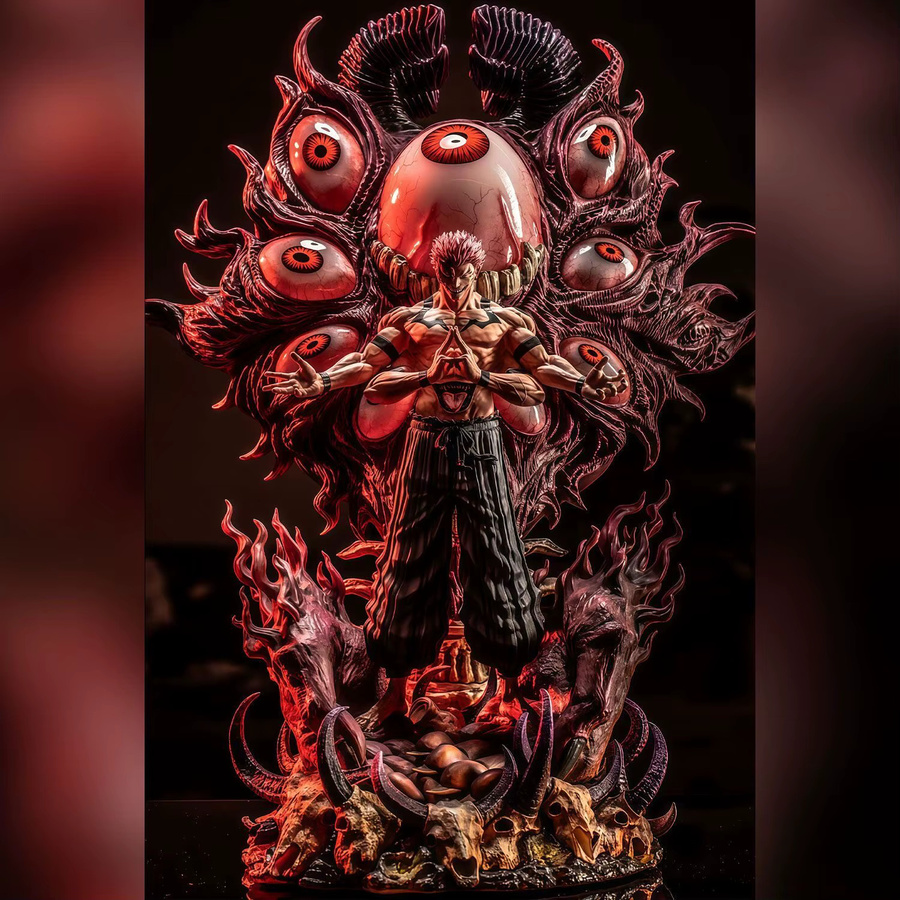 Bandai Jujutsu Kaisen Ryomen Sukuna Itadori Yuji, Actionfigur, 31cm - Bild 2