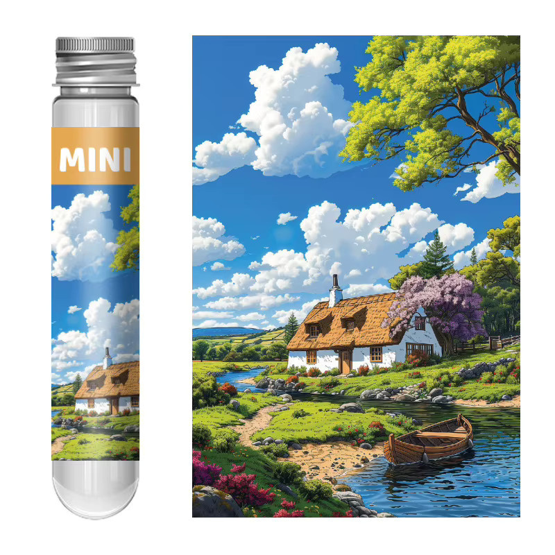 MaxRenard Mini-Puzzle, Landschaft, 150 Stück, Pappe / Karton, Bunt / Mehrfarbig - Bild 2