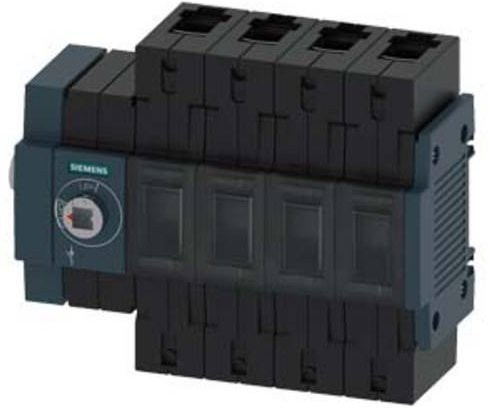 Siemens Lasttrennschalter 4polig 125A 3 Wechsler 690 V/AC grau 3KD32442NE100 - Bild 1