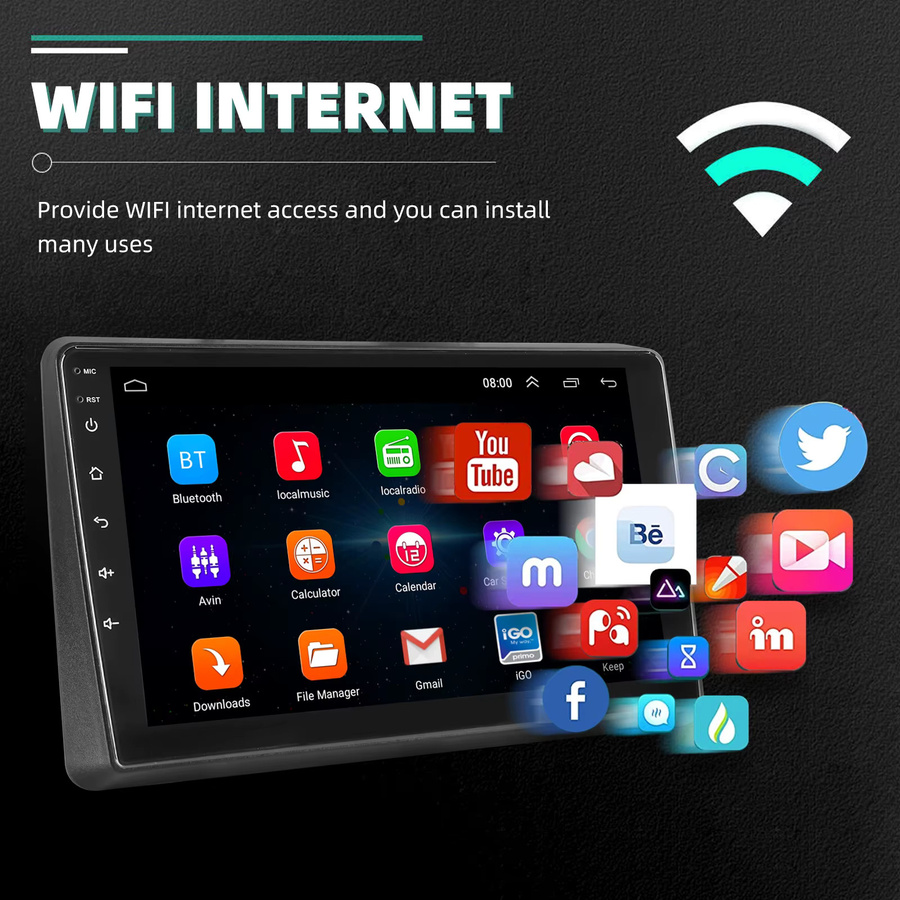 ESSGOO Android 15 Autoradio mit 10 Zoll IPS Touchscreen für Renault Master III, Opel Movano B und Nissan NV400 (2019-2023) mit Wireless Carplay, Android Auto, GPS, Bluetooth und WIFI in Schwarz - Bild 5