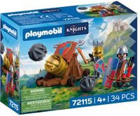 PLAYMOBIL Knights 72115 Löwenritter mit Schusswaffe Konstruktionsspielzeug für Mittelalter-Fans - Bild 1