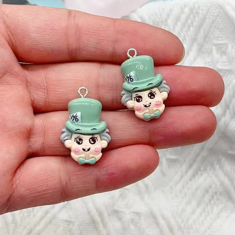 Charms Cartoon Tier, Harz, Bunt, Unisex - Bild 2